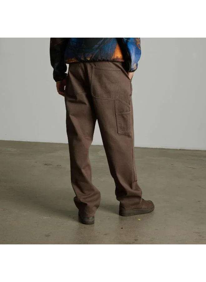 هاف Kinda Loose Double Knee jeans