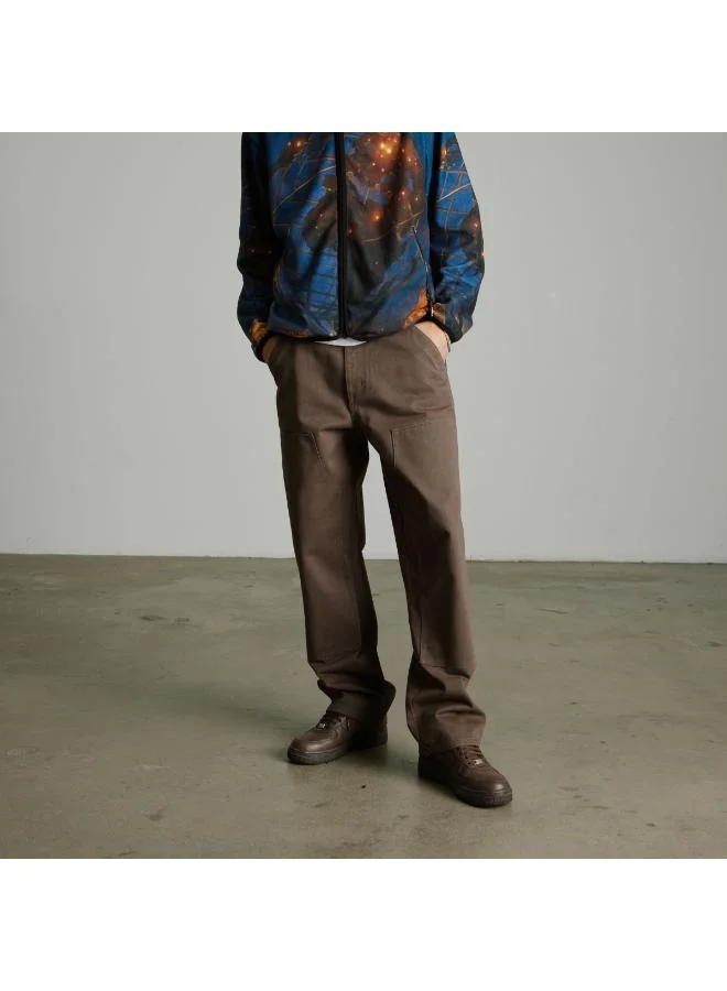 هاف Kinda Loose Double Knee jeans