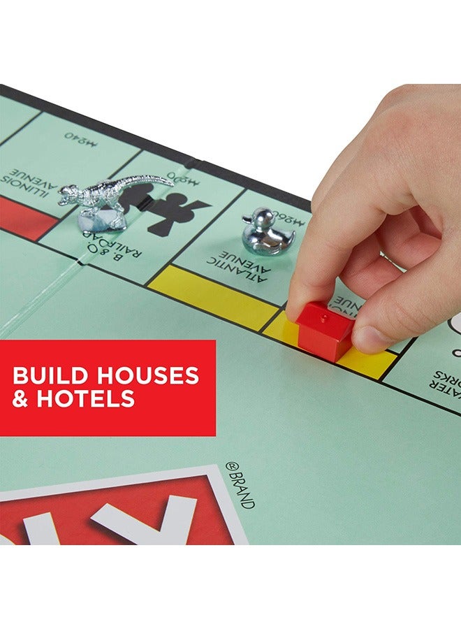 HASBRO - GAMING Hasbro Monopoly Game, Classic Family Board Game for 2 to 6 Players, for Kids Ages 8 and Up - Image 4