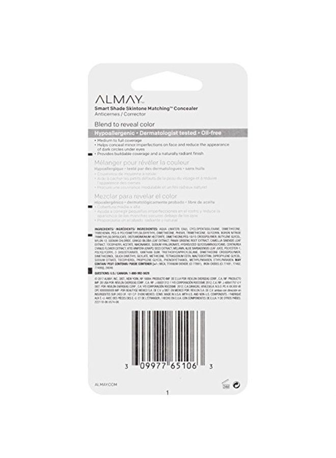 Almay Smart Shade Concealer, Hypoallergenic, Cruelty Free, Oil Free, -Fragrance Free, Dermatologist Tested - Image 3