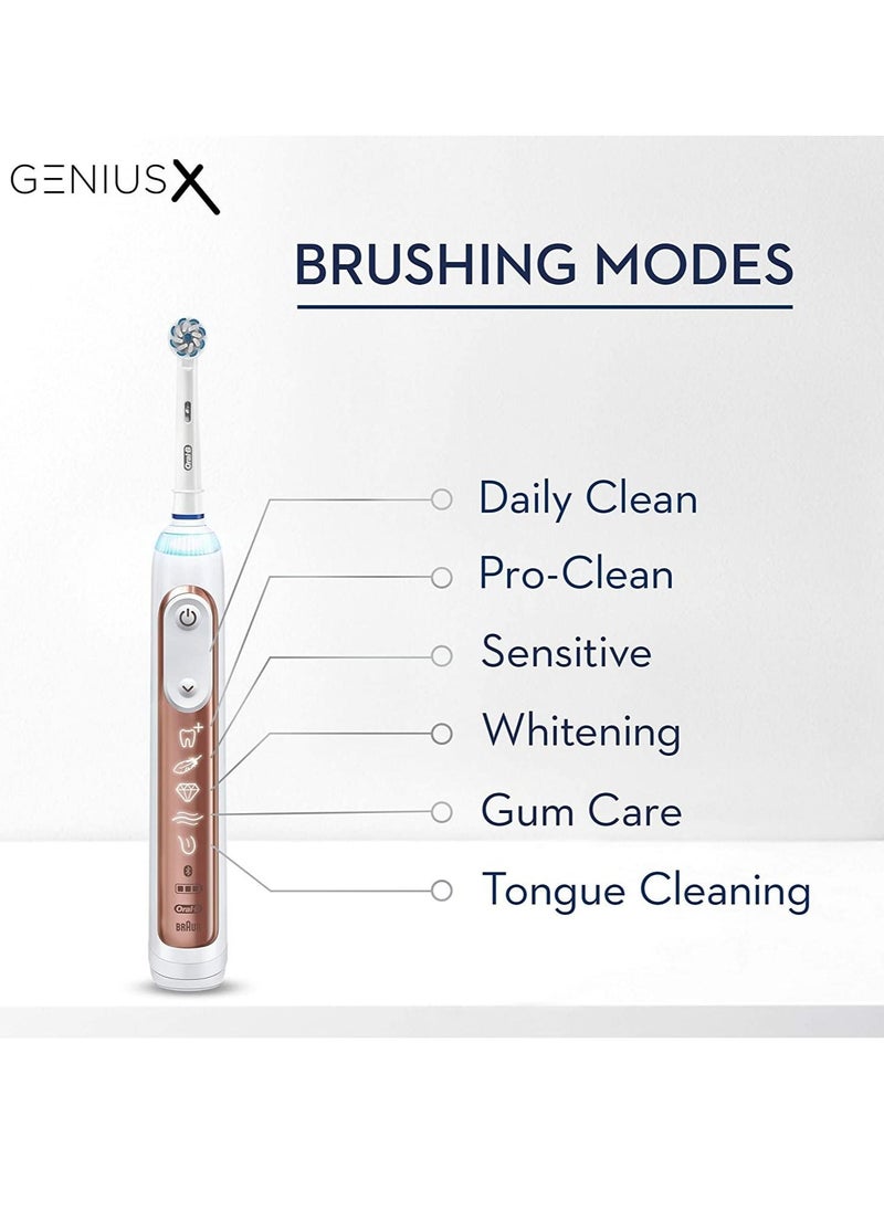 Oral-B - Genius X Artificial Intelligence Electric Toothbrush Limited Edition With Travel Case - Image 1