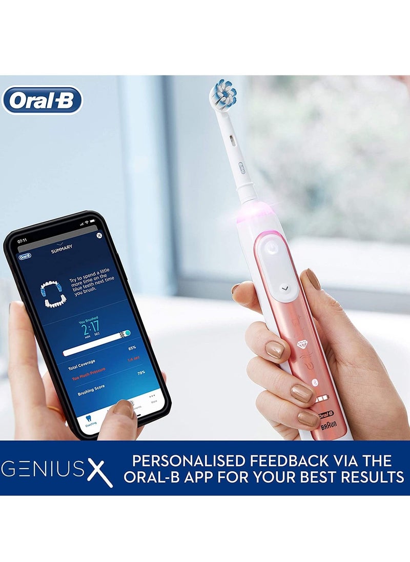 Oral-B - Genius X Artificial Intelligence Electric Toothbrush Limited Edition With Travel Case - Image 1