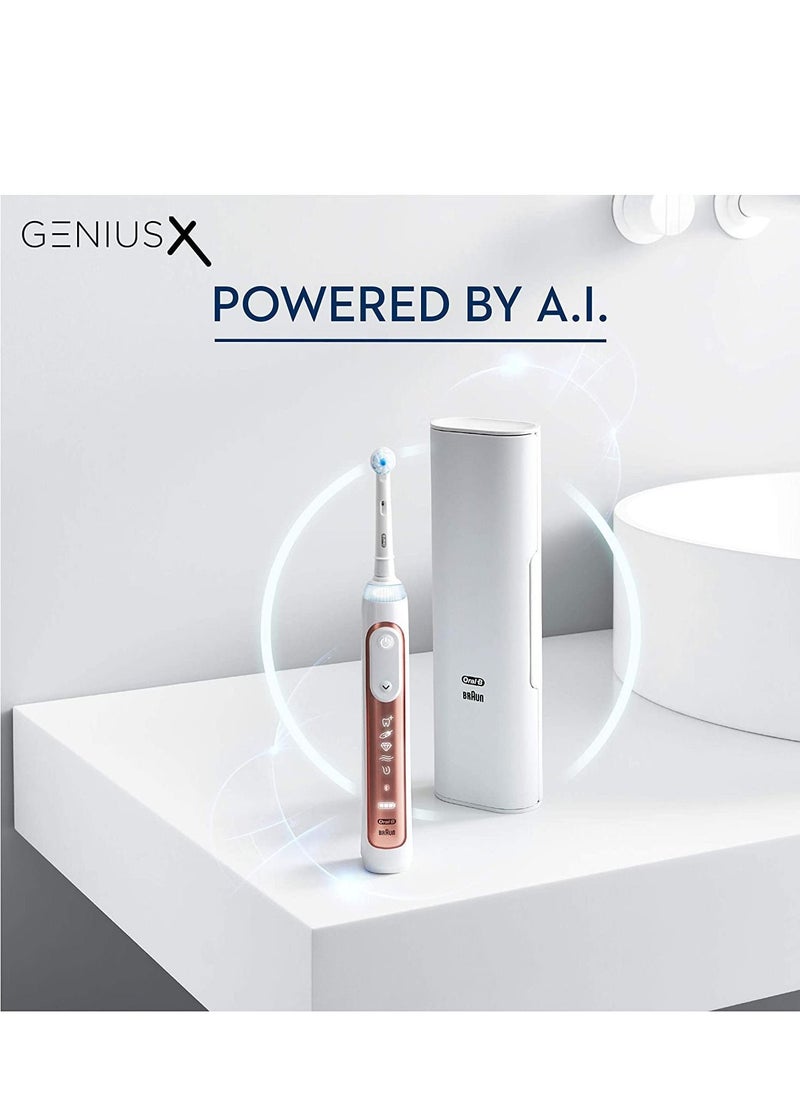 Oral-B - Genius X Artificial Intelligence Electric Toothbrush Limited Edition With Travel Case - Image 1