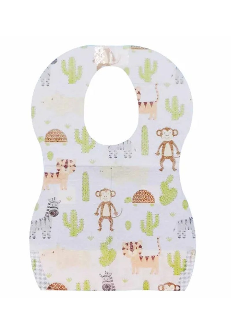 Star Babies - Disposable Bibs Pack of 15 - Animals - Image 2