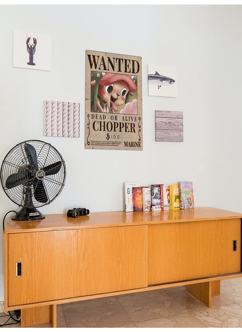 comicsense.xyz - ComicSense.xyz One Piece Anime Tony Tony Chopper Wanted Bounty Poster - Image 1