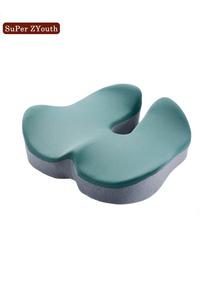 Seat Cushions, Non-slip Chair Pads with Memory Foam, Coccyx Cushions for Pressure Relief, Computer Games, Office and Car Seat Cushions