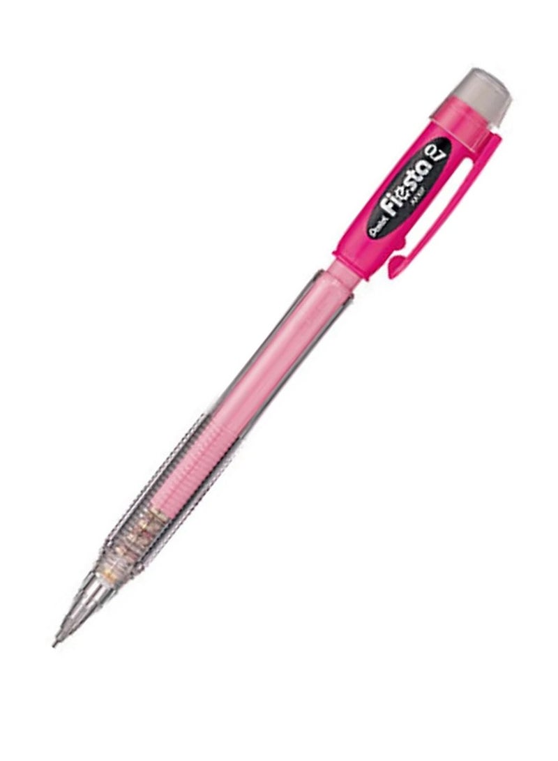 Pentel 4-Piece Fiesta Mechanical Pencil 0.7mm Tip Pink Body - Image 2