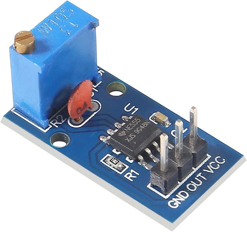 UMLIFE 10pcs NE555 Adjustable Resistance Frequency Single Channel Output for Arduino Smart Car  - Image 3
