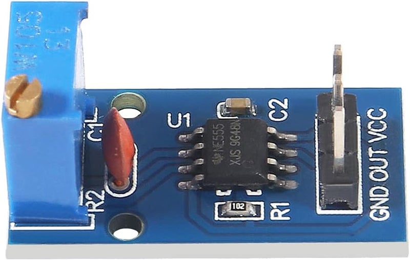 UMLIFE 10pcs NE555 Adjustable Resistance Frequency Single Channel Output for Arduino Smart Car  - Image 4