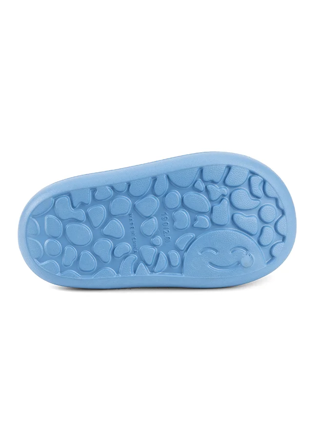 Urbanhaul  UrbanHaul Boys Sega Sonic Print Slip on Sliders For Kids Suitable for Daily Use :- Blue for Men | Best Price UAE