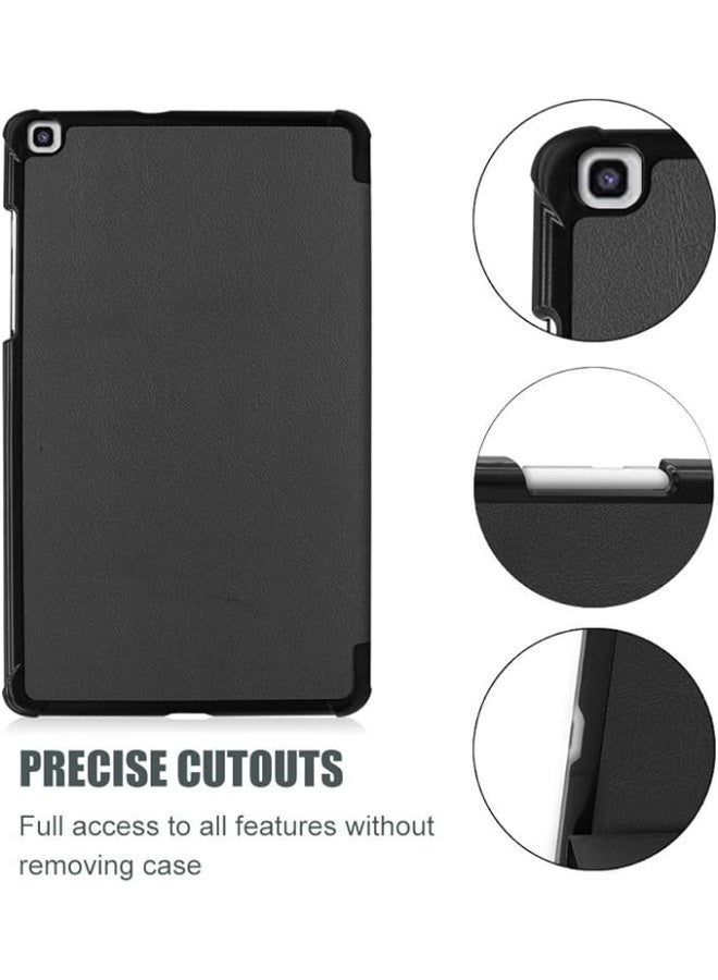 V-WALK Case for Galaxy Tab A 8.0 2019  T290 T295, Slim Light Cover Trifold Stand Hard Shell Folio Case for 8.0 inch Galaxy Tab A 2019 Without S Pen Model SM-T290 (Wi-Fi) SM-T295 (LTE) –Black - Image 4
