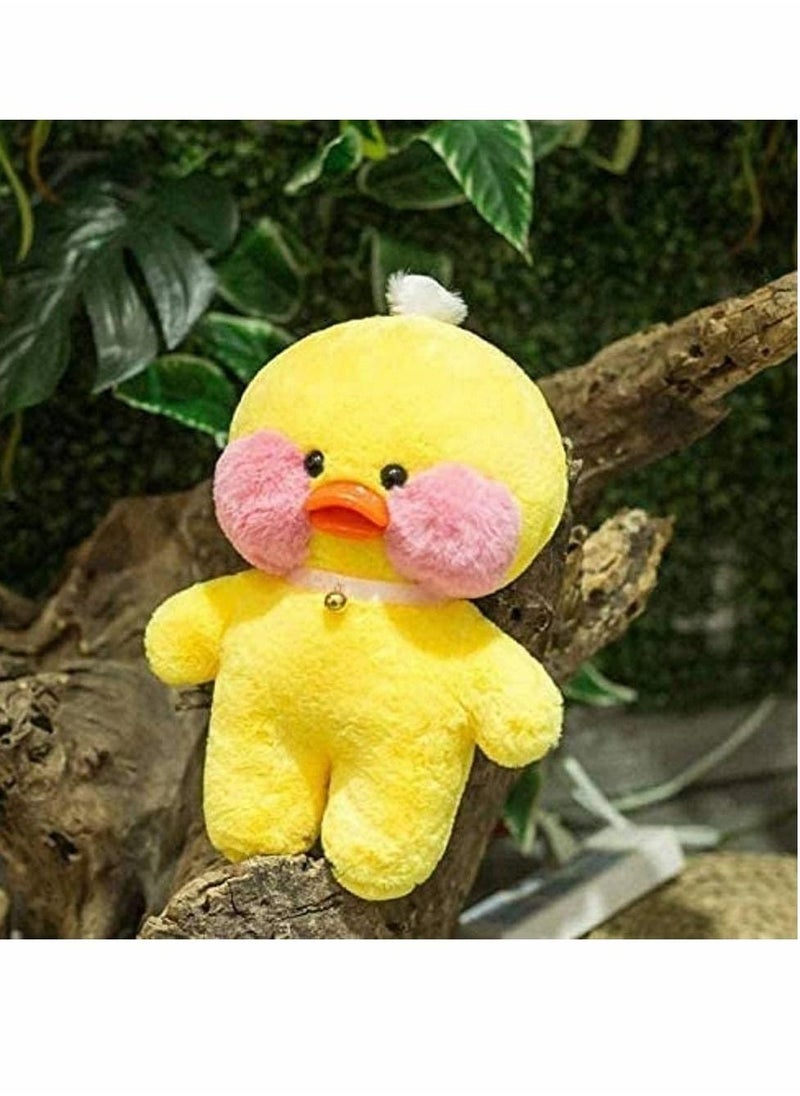 KASTWAVE Duck Stuffed Animal Toy Soft Plush Toy for Kids Girls Hugglable Plush Stuffed Toy with Cute Hat and Costume Best Gifts for Birthday 12in 30cm  - Image 4