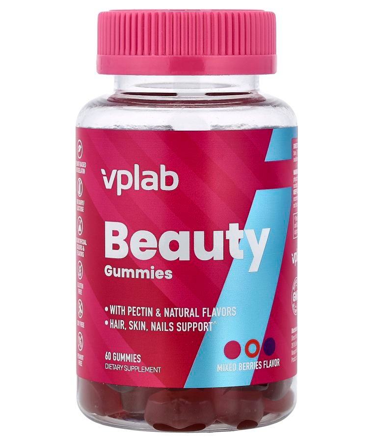 Beauty Gummies Mixed Berries 60 Gummies