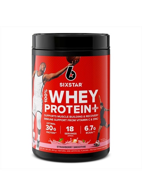 Elite Series 100% Whey Protein Plus Strawberry Smoothie 1.8lbs US