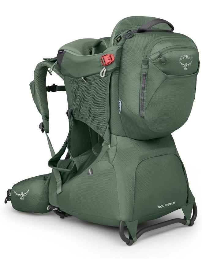 Osprey Poco Premium Child Carrier Backpack, Koseret Green - Image 1