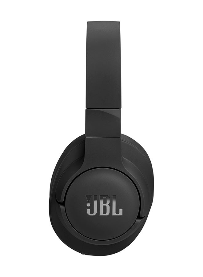 Wireless Over Ear Headphones Adaptive Noice Cancelling With Smart Ambient Bluetooth 5.3 With Le Audio Hands Free Call Plus Voice Aware Multi Point Connection Lightweight And Foldable Black