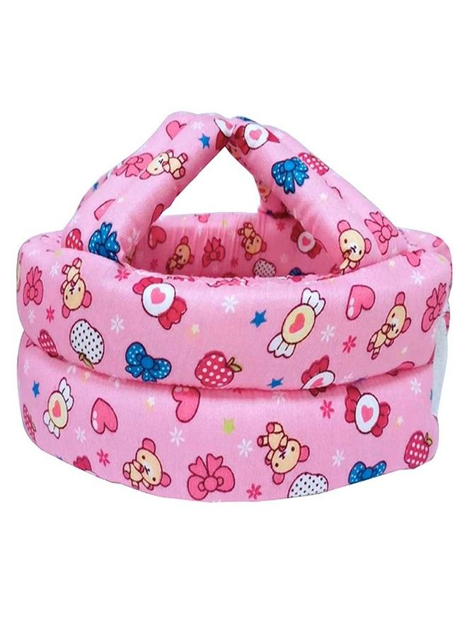 SHOPTOSHOP Baby Infant Toddler Helmet No Bump Safety Head Cushion Bumper Bonnet Adjustable Protective Cap Child Safety Headguard Hat For Running Walking Crawling Safety Helmet For Kid (Pink) - Image 5