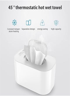 Portable Baby Wipes Warmer with Thermostat, Adjustable Temperature Digital Display Wet Wipes Warmer Box (White) - pzsku/ZBFB42DF149DF2E8983F0Z/45/_/1733726543/5e098a39-59a7-46fc-9568-3c15a0354c40