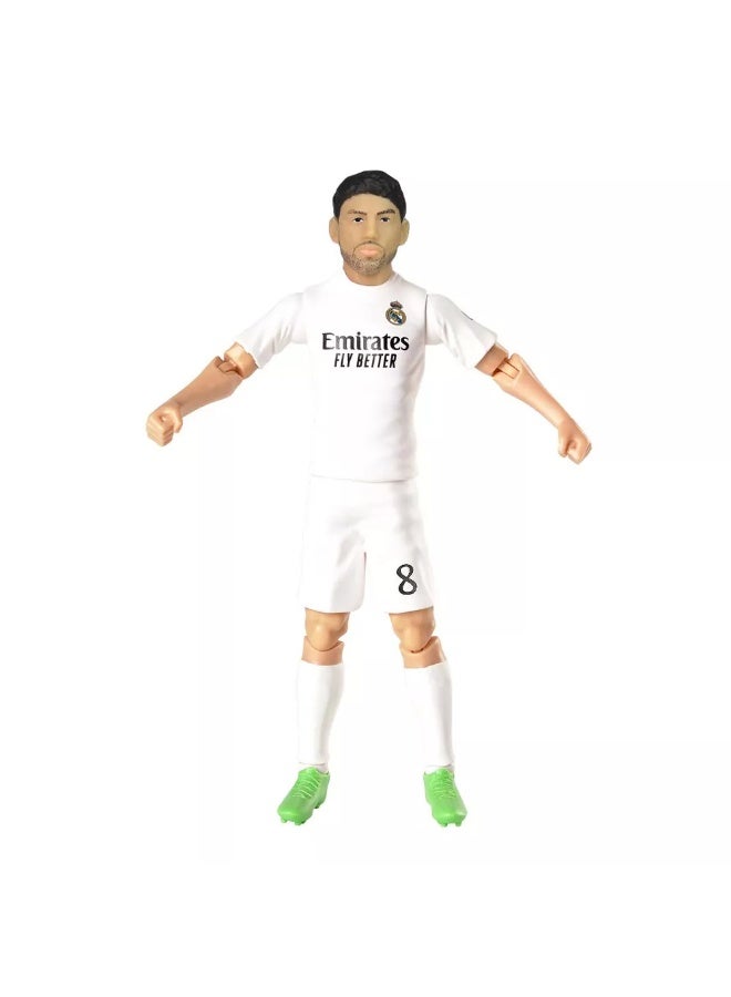 Sockers Banbo Toys SOCKERS Real Madrid CF Federico Valverde 8" Collectible Soccer Action Figure - Image 2