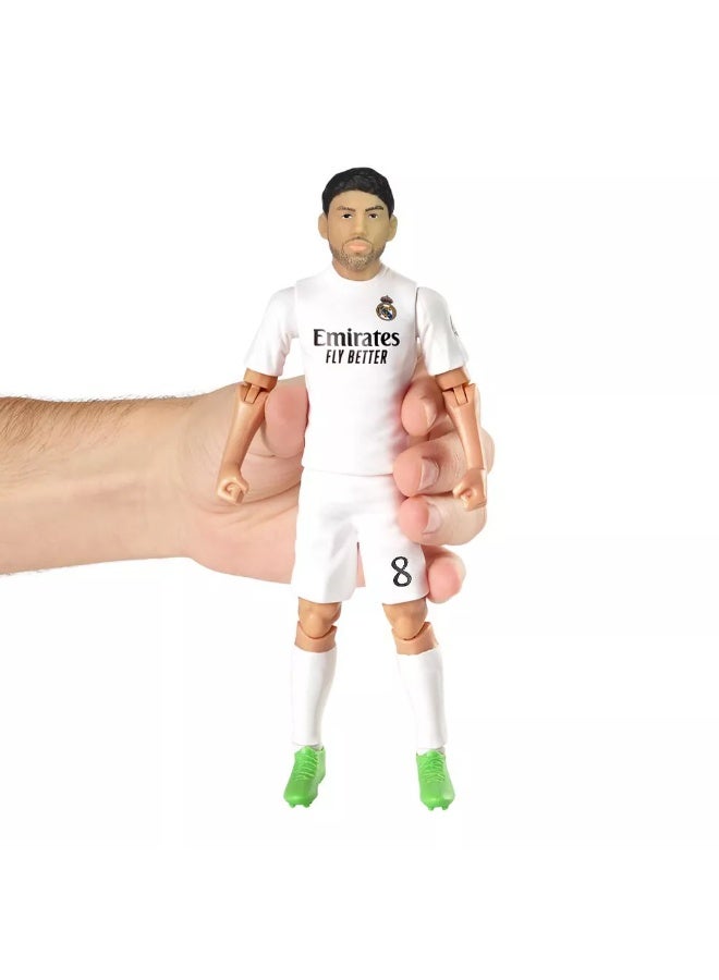 Sockers Banbo Toys SOCKERS Real Madrid CF Federico Valverde 8" Collectible Soccer Action Figure - Image 3