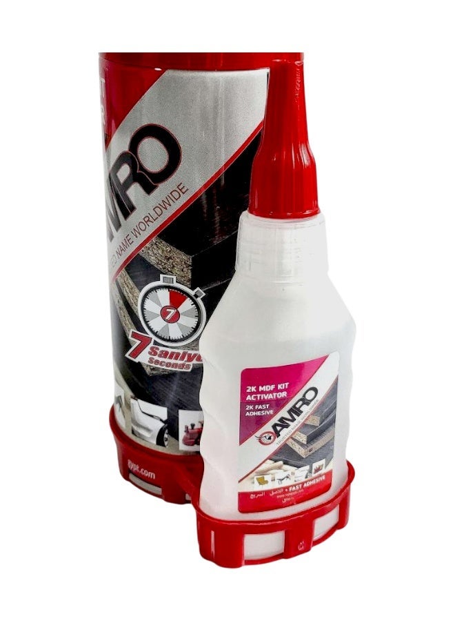 AMRO 2K Fast Adhesive for Wood & MDF - Mighty Bonding Power in 10 Seconds - Image 2