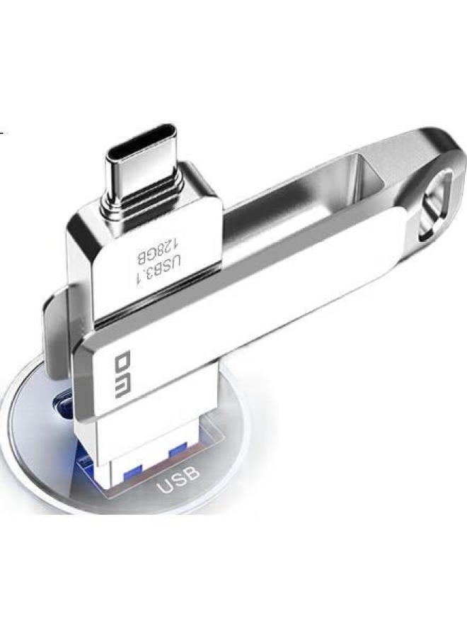 Dm Daimai 128Gb Type-C Usb3.1 Android Phone Flash Drive, Metal Pd168 Dual-Interface Usb Drive For Phones And Computers - Image 2