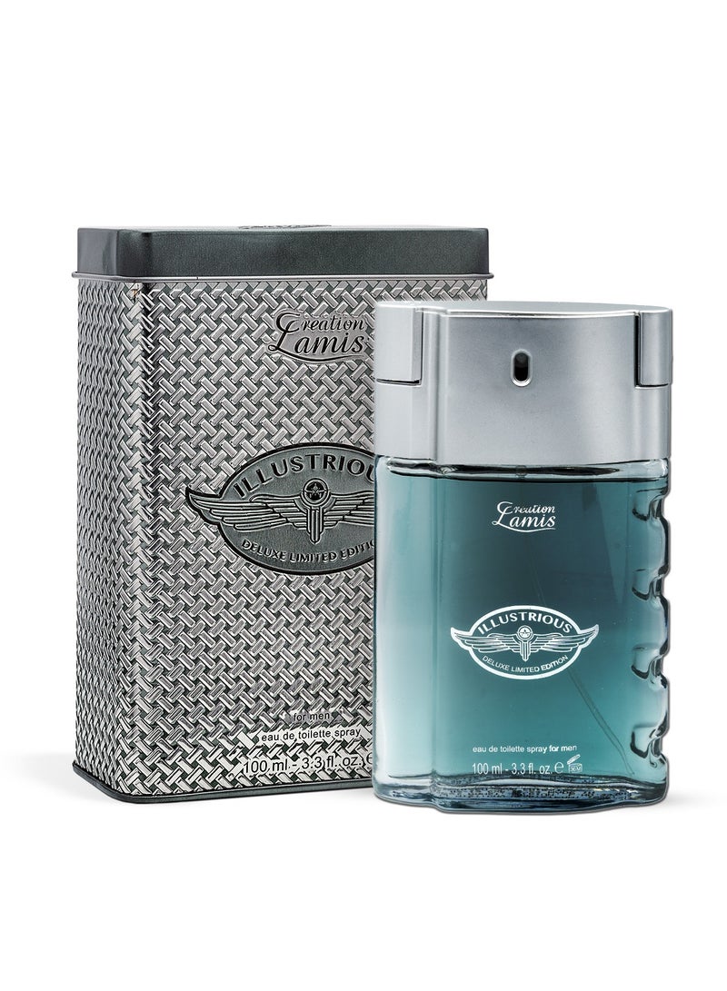 Creation Lamis Diable Bleu Eau de Toilette For Men 100ml and Creation Lamis Deluxe Illustrious Eau de Toilette For Men 100ml (Combo Pack) - Image 3