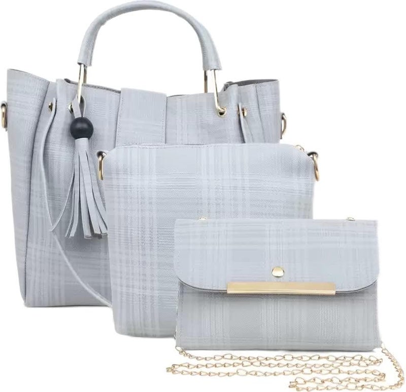 DANIEL CLARK Womens Handbag , Grey - Image 1