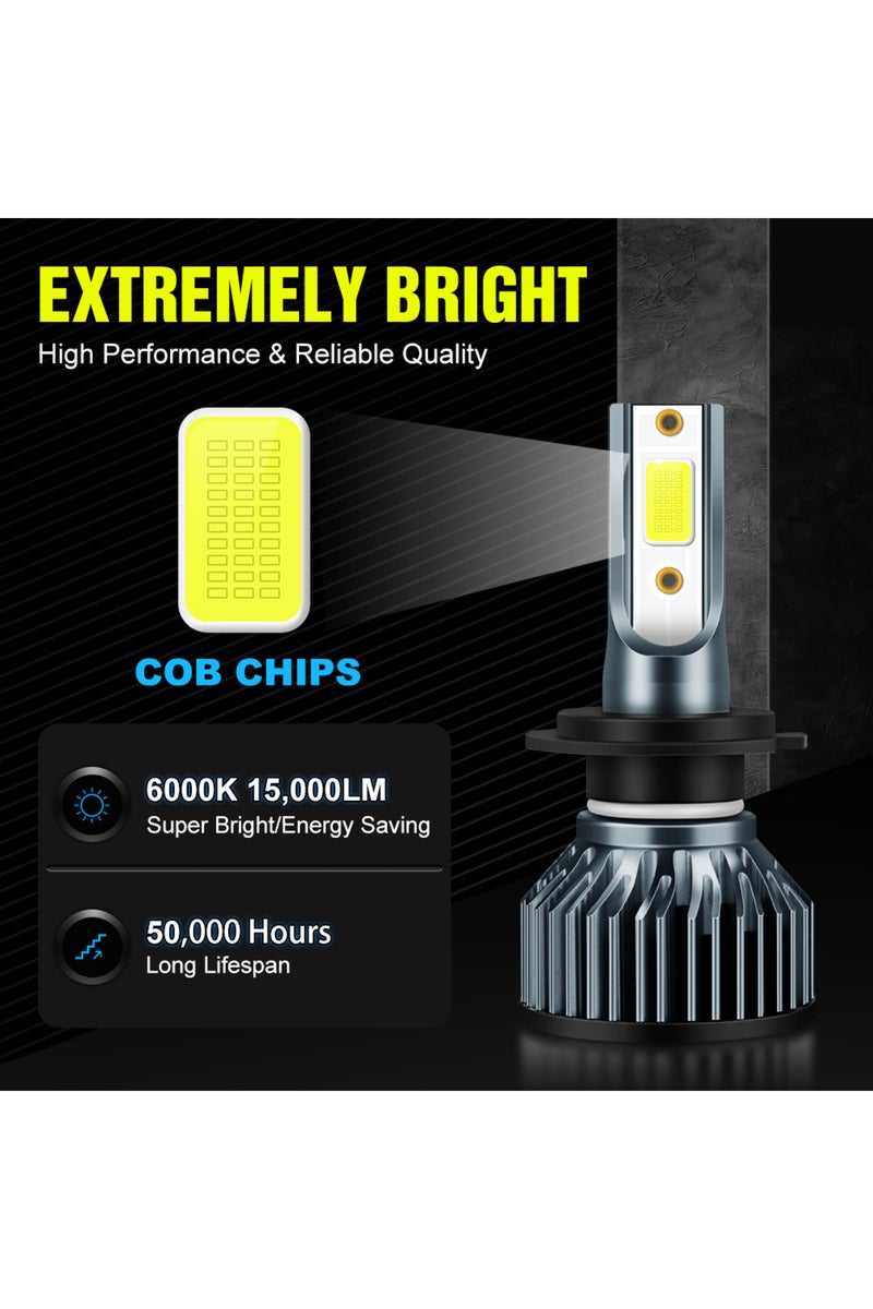 erorex XSTORM Mini Car Headlight H1 H4 H7 LED Bulb H8 H11 9005 HB3 9006 HB4 9004 HB1 9007 HB5 H13 Led Li... - Image 2