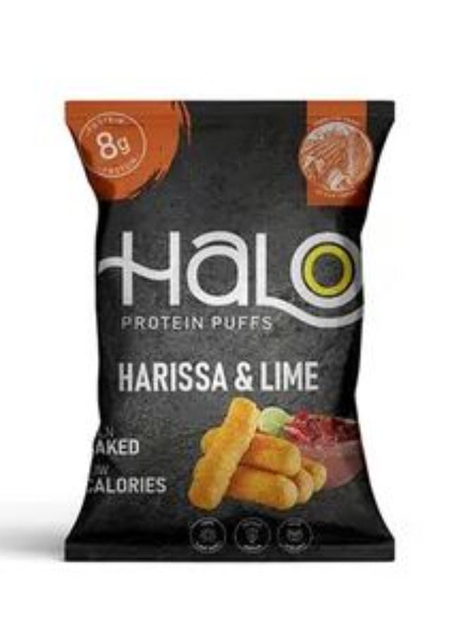 Halo Protein Puffs Harissa Lime 40 gm 