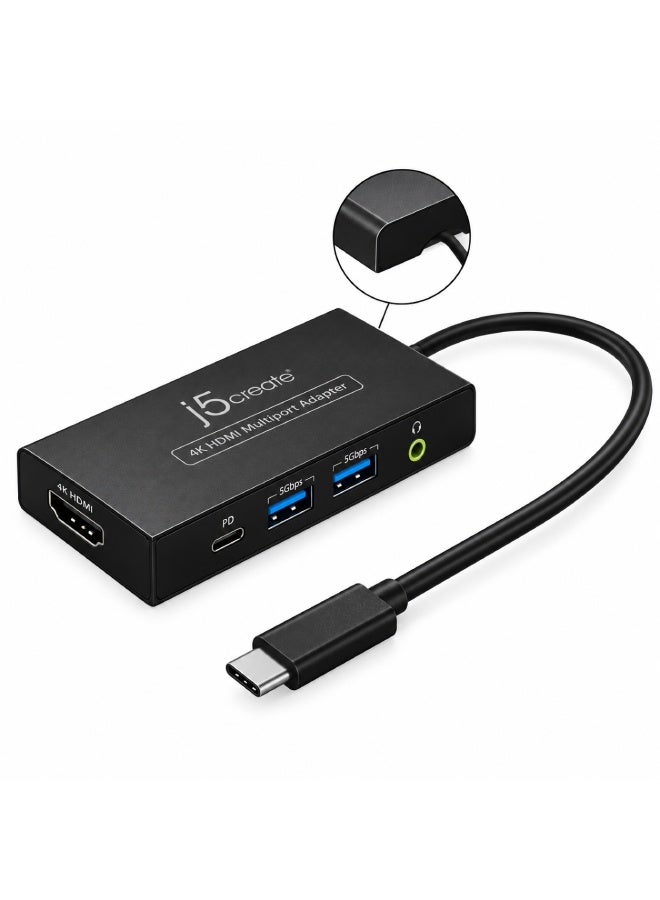 j5 Create JVA01 Video Capture USB Hub Designed to Function as a USB Hub and a UVC Capture Device - Image 1