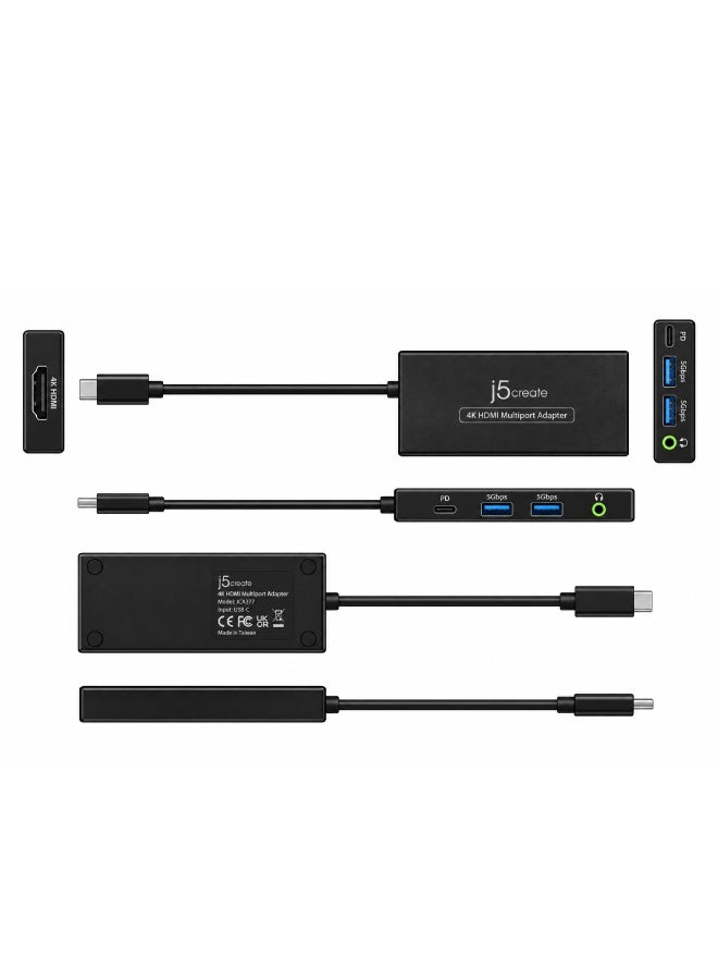 j5 Create JVA01 Video Capture USB Hub Designed to Function as a USB Hub and a UVC Capture Device - Image 2