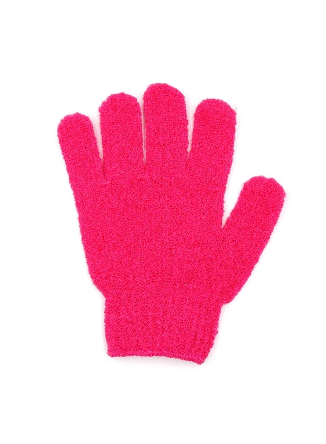 Newest Natural Exfoliating Gloves Body Exfoliator Scrubber Natural Exfoliating Glove Five Fingers Nylon Gloves Deep Clean Body 2PC may vary color - Image 2