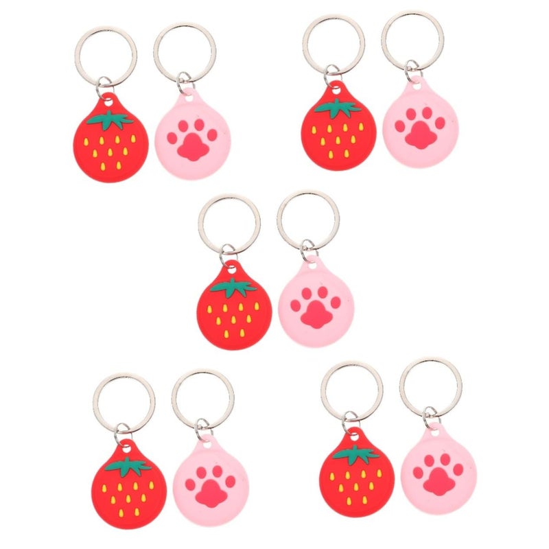 10 Pack Protective Sleeve Case For Keys Bags Pet Collars Scratch Resistant Design - Image 2