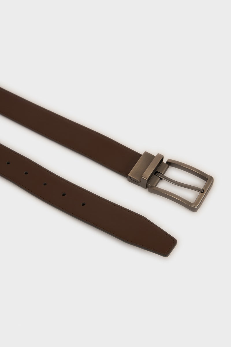 DeFacto Multicolour Man Man Rectangle Clasp Faux Leather Casual - Image 4