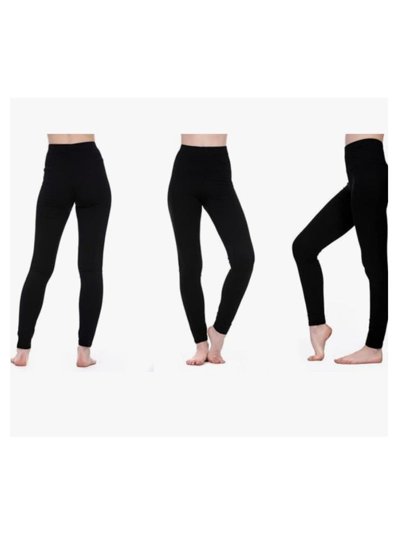 Dice Women's Long Pant Solid Lycra DW113/02 W17 – Comfortable & Stylish Leggings - Image 1