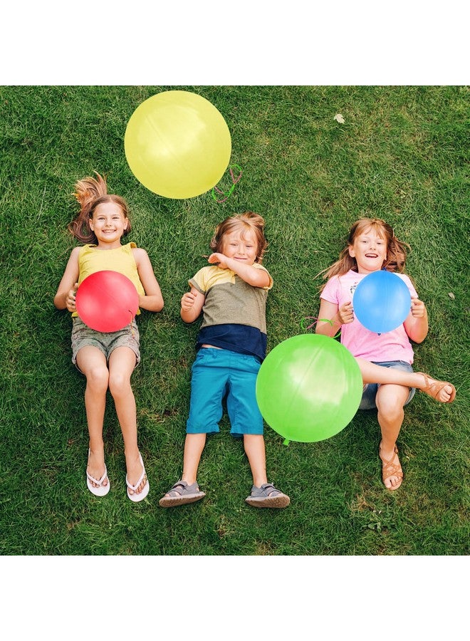 Golf GOLF Punch Balloons,36Pcs Punching Balloon for Kids Heavy Duty Party Favors, Assorted Color Bounce Balloons with Colored Rubber Band Handle for Birthday,Wedding - Image 5