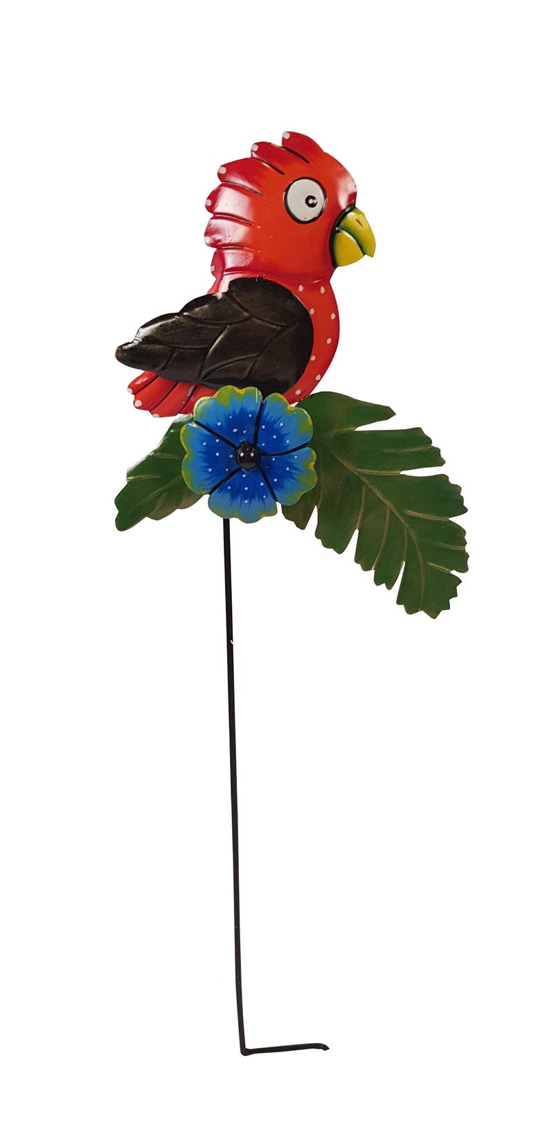 Wonderland Colourful Bird Garden Stick/Plant Stake (Hand Made & Hand Painted) Garden Decoration Outdoor Stakes | (Yard Plant, Lawn Décor, Garden décor, Outdoor Decor Stick) - Image 1