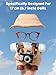 VVQUI 17cm Doll Clothes Set Hat Overalls Shirt Shoes Glasses Camera Set for 17cm Accessories Suit Stylish Dolls Clothes Accessories Cute Clothes for Dress up Unique Style Brown - Image 4