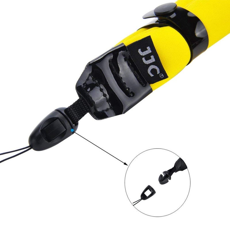 JJC Waterproof Camera Floating Wrist Strap for Olympus Tough TG-7 TG-6 TG-5 TG-4 TG-3 Fujifilm FinePix XP140 XP130 XP120 Nikon Coolpix W300 W150 Gopro Hero 9 8-Yellow - Image 4