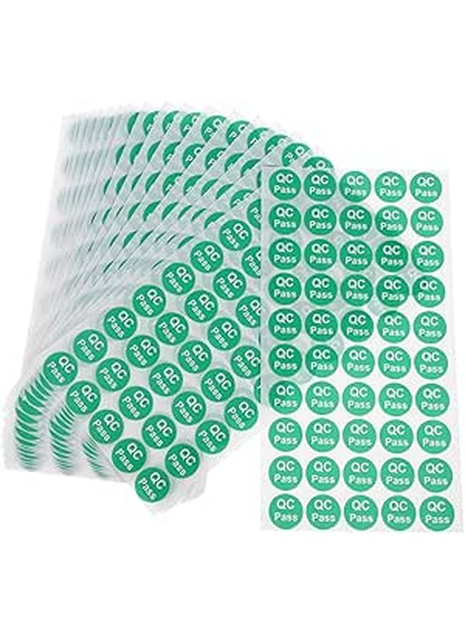 20Mm Round Self Adhesive Quality Assurance Labels 1000Pcs Industrial Packaging Shipping - Image 1