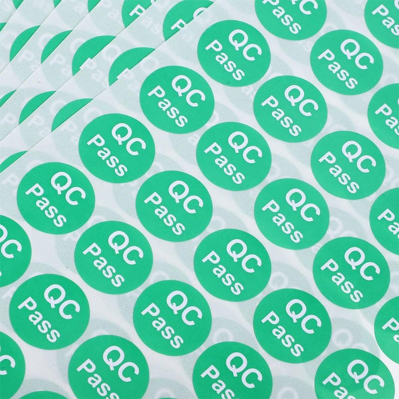 20Mm Round Self Adhesive Quality Assurance Labels 1000Pcs Industrial Packaging Shipping - Image 4