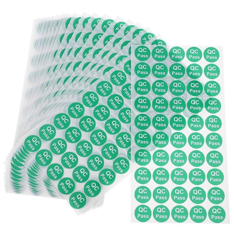 20Mm Round Self Adhesive Quality Assurance Labels 1000Pcs Industrial Packaging Shipping - Image 2