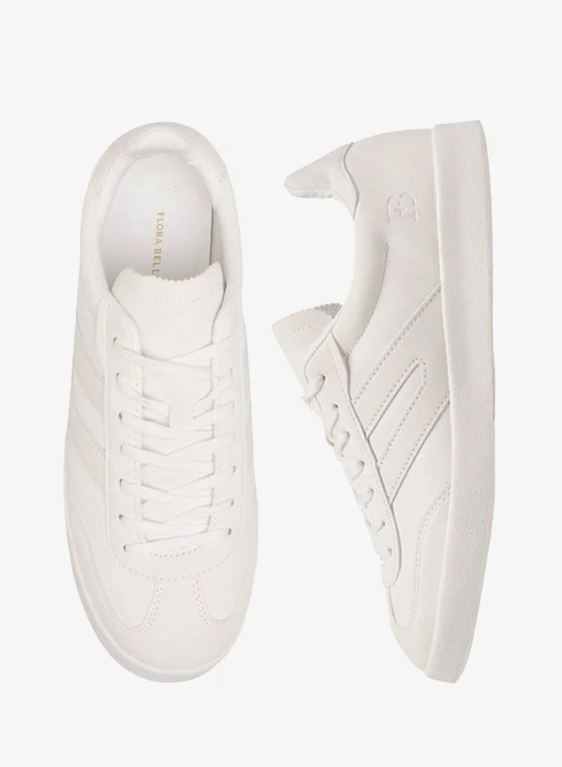 Flora Bella By Shoexpress Panelled Lace-Up Sneakers