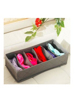 Generic 3-Piece Multifunction Socks Storage Box Set Grey  - Image 3