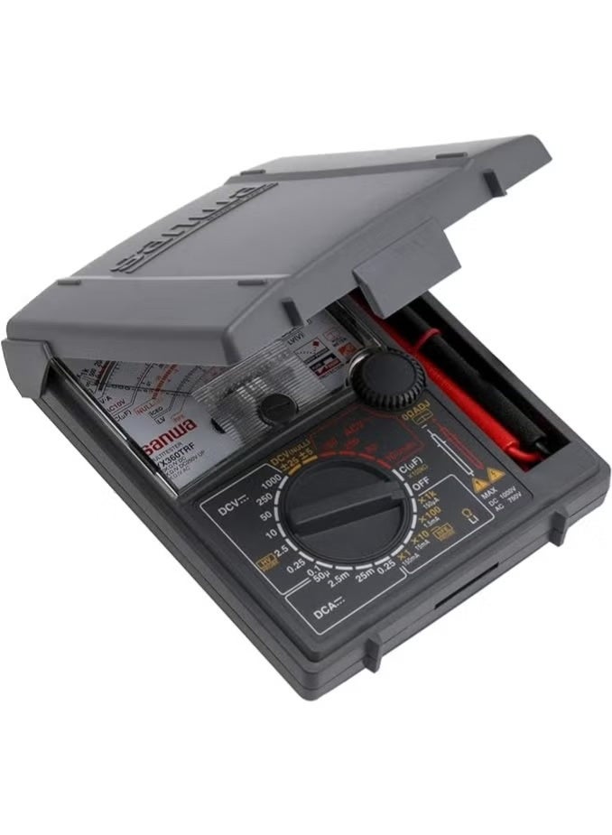 Sanwa YX360TRF Analog Multimeter Original Made in Japan | Battery Powered Electrical Tester for Voltage Current Resistance Continuity Testing - Image 2