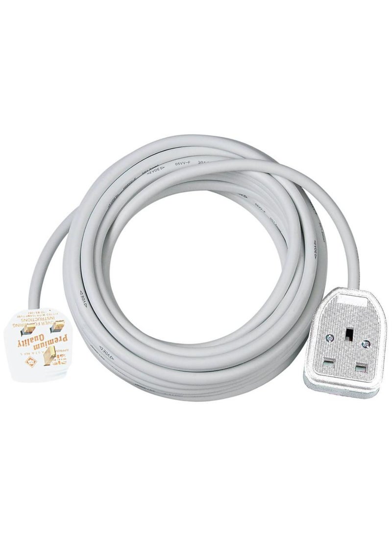 Brennenstuhl Extension Cable W/Rubberized Socket 13A BS 3m