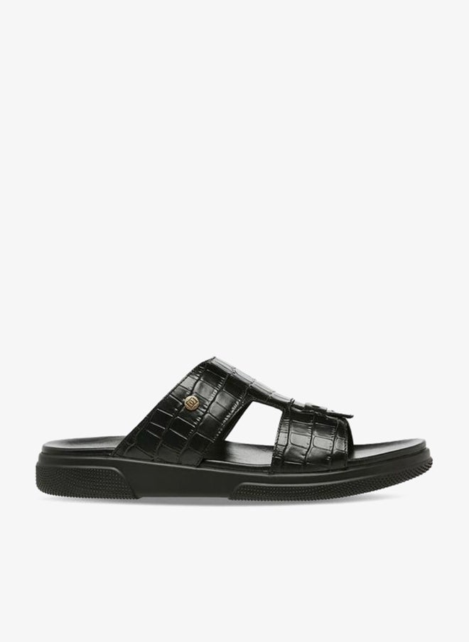 DUCHINI Men Leather Comfort Sandals - Image 3