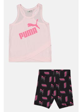 Kids Girl 2 Pieces Sportswear Fit Top And Bottom Set, Multicolor