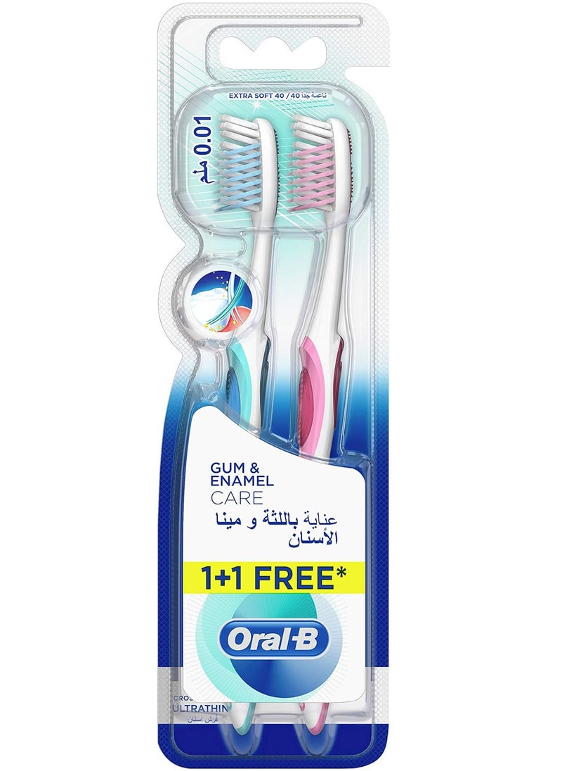 Oral-B Oral-B Soft Toothbrush 1+1  - Image 1